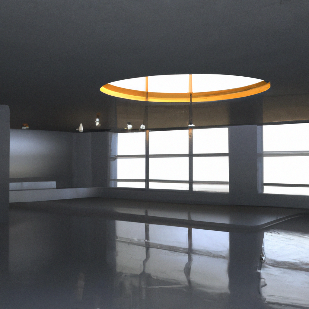 生成画像: ミニマルなスタジオ空間